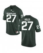 Men's Khari Willis Michigan State Spartans #27 Nike NCAA Green Authentic College Stitched Football Jersey EA50A55CD